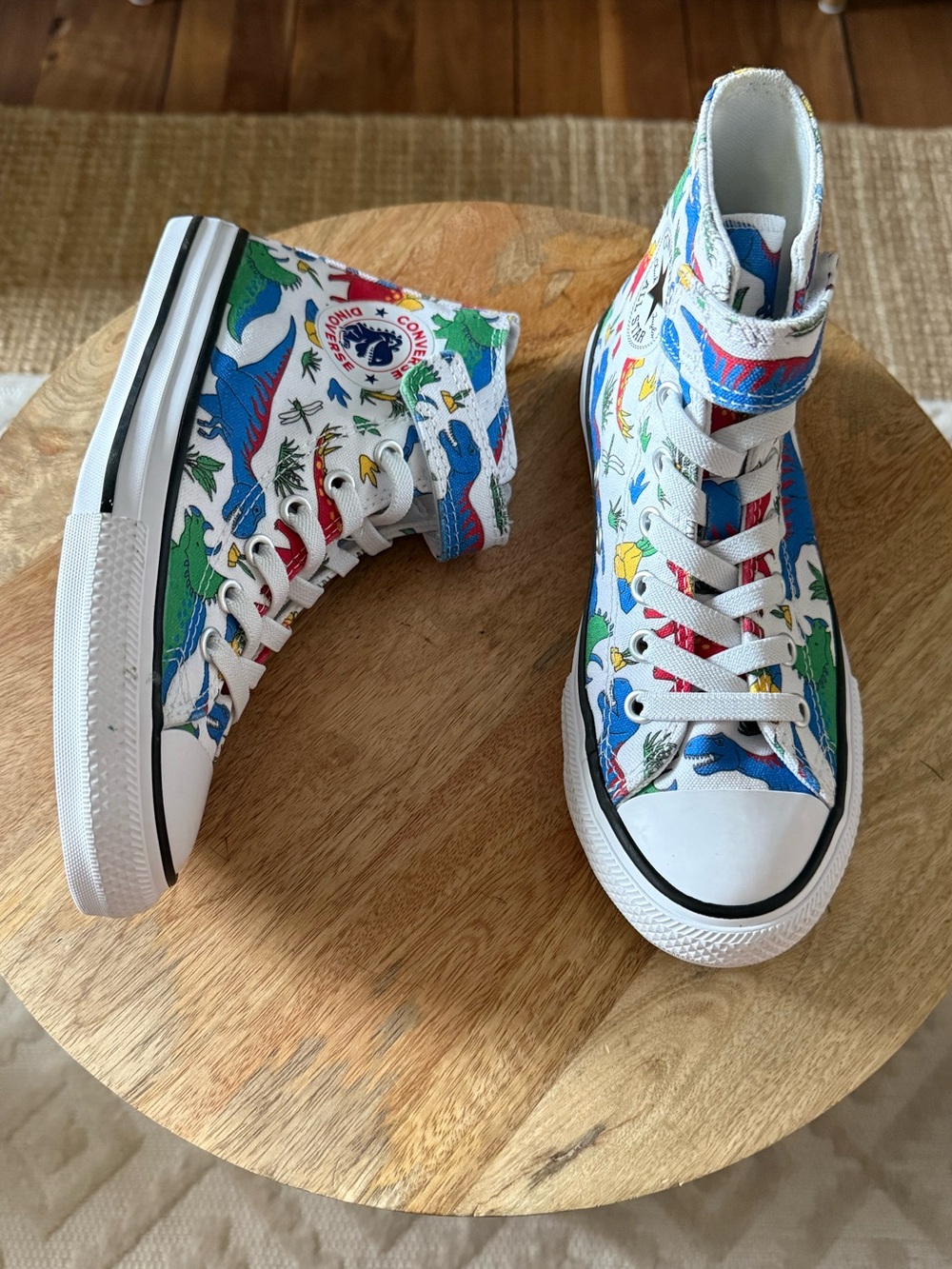 Converse Chuck Taylor All Star Dino Mid-Top Sneakers NWOB Sz: 2